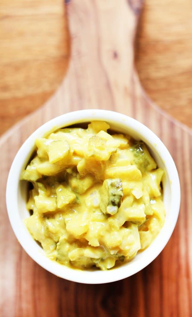 Old-fashioned burger relish: A simple burger relish recipe that's been around for decades.