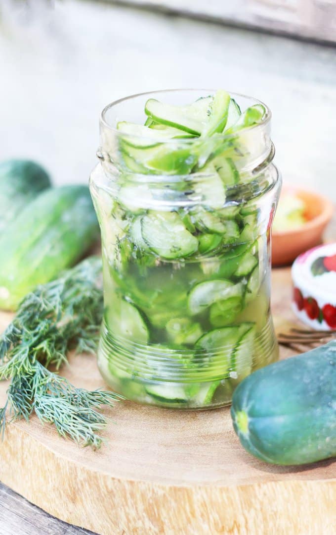How To Make Freezer Pickles