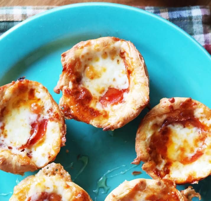 Hot Honey Pizza Muffins (Made With Einkorn Flour)