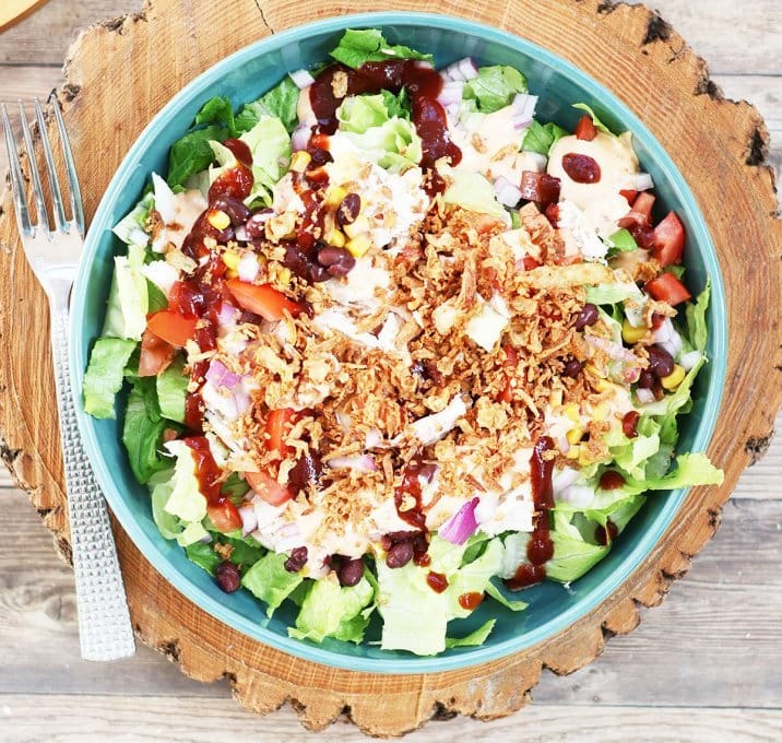 BBQ Turkey Salad (A Capriottis Copycat Recipe)