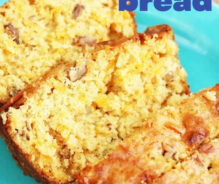 Pineapple cheddar bread, made with einkorn flour: Click through for recipe.