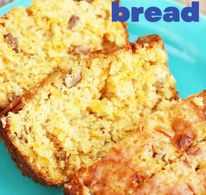 Pineapple Cheddar Quick Bread (Made With Einkorn Flour)