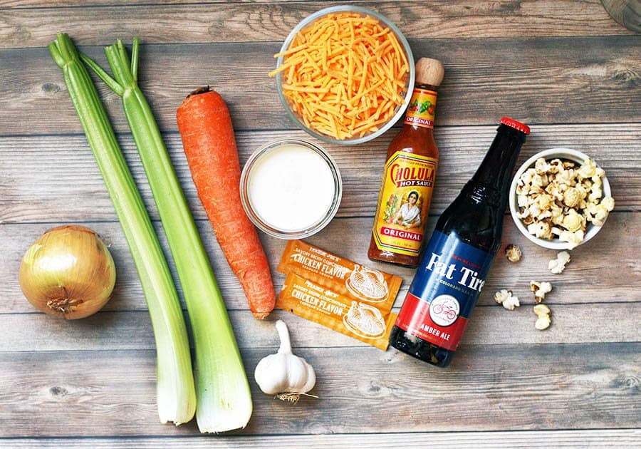 Ingredients needed to make Wisconsin beer cheese soup: Click through for recipe.
