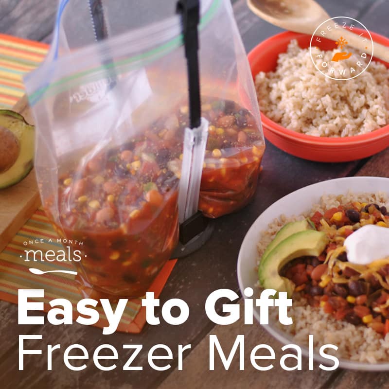 Easy to Gift Freezer Meals