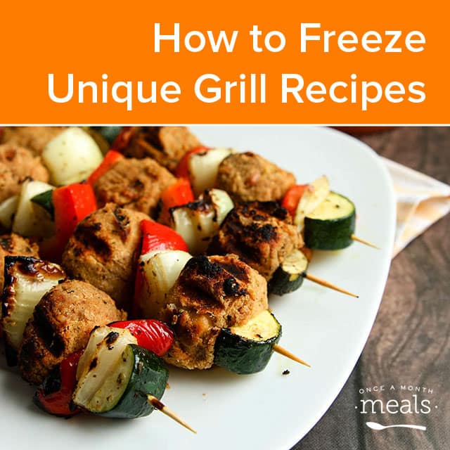 How to Freeze Unique Grill Recipes